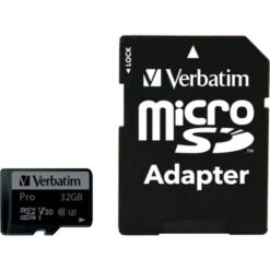 Verbatim Pro 32GB MicroSDHC, Speicherkarte