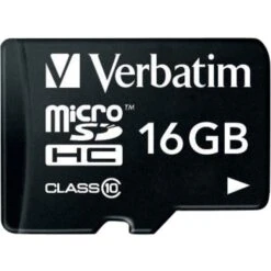Verbatim MicroSDHC 16 GB Class 10, Speicherkarte