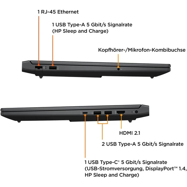 Victus By HP 16-s0155ng, Gaming-Notebook 12 Victus By HP 16-s0155ng, Gaming-Notebook – Bild 10