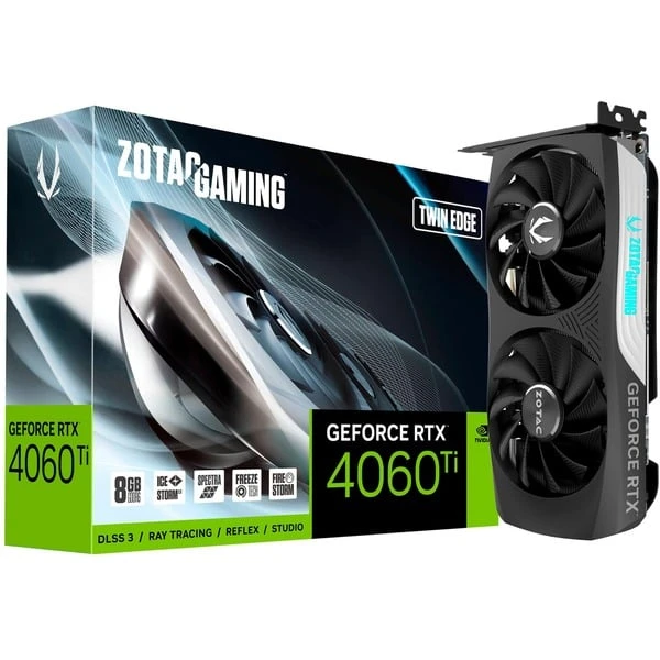ZOTAC GeForce RTX 4060 Ti 8GB Twin Edge, Grafikkarte 3 ZOTAC GeForce RTX 4060 Ti 8GB Twin Edge, Grafikkarte