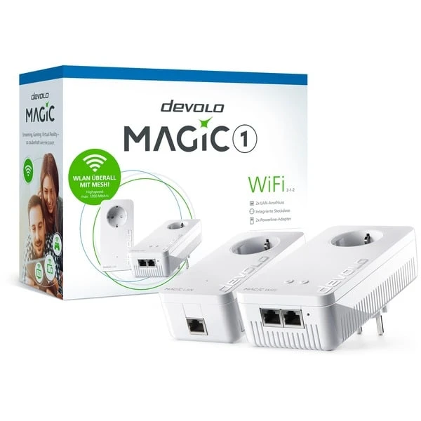 Devolo Magic 1 WiFi 2-1-2 Starter Kit, Powerline 6 Devolo Magic 1 WiFi 2-1-2 Starter Kit, Powerline – Bild 4