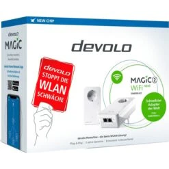 Devolo Magic 2 WiFi Next Starter Kit, Powerline -Asus || HP || Digitus Verkäufe devolo Magic 2 WiFi next Starter Kit Powerline@@1646719 1