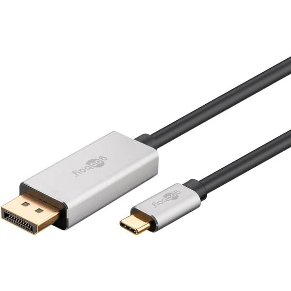 Goobay Adapterkabel USB-C 4.0 > DisplayPort 4 Goobay Adapterkabel USB-C 4.0 > DisplayPort – Bild 2
