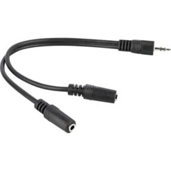 Goobay Kabel 3,5mm-Stecker > 2x 3,5mm-Kupplung