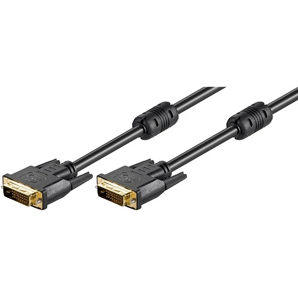 Goobay Kabel DVI-D > DVI-D, Dual Link 24+1 3 Goobay Kabel DVI-D > DVI-D, Dual Link 24+1