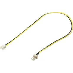 Goobay Lüfter Adapterk.3P-St.-> 2P-Kup.