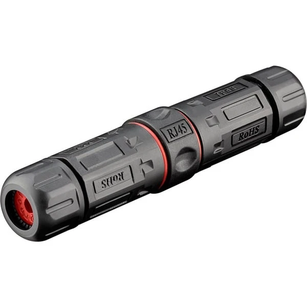 Goobay Outdoor (IP68) RJ45 Cat.6 Modularkupplung/Verbinder STP 3 Goobay Outdoor (IP68) RJ45 Cat.6 Modularkupplung/Verbinder STP