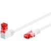 Goobay Patchkabel Cat.6 U/UTP, 1x 90° Gewinkelt
