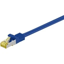 Goobay Patchkabel RJ-45 S/FTP Mit Cat7 Rohkabel