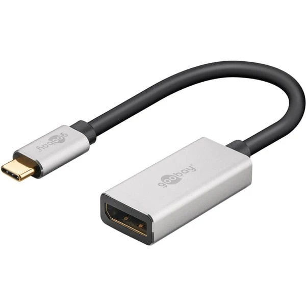 Goobay USB Adapter, USB-C Stecker > DisplayPort Buchse 3 Goobay USB Adapter, USB-C Stecker > DisplayPort Buchse
